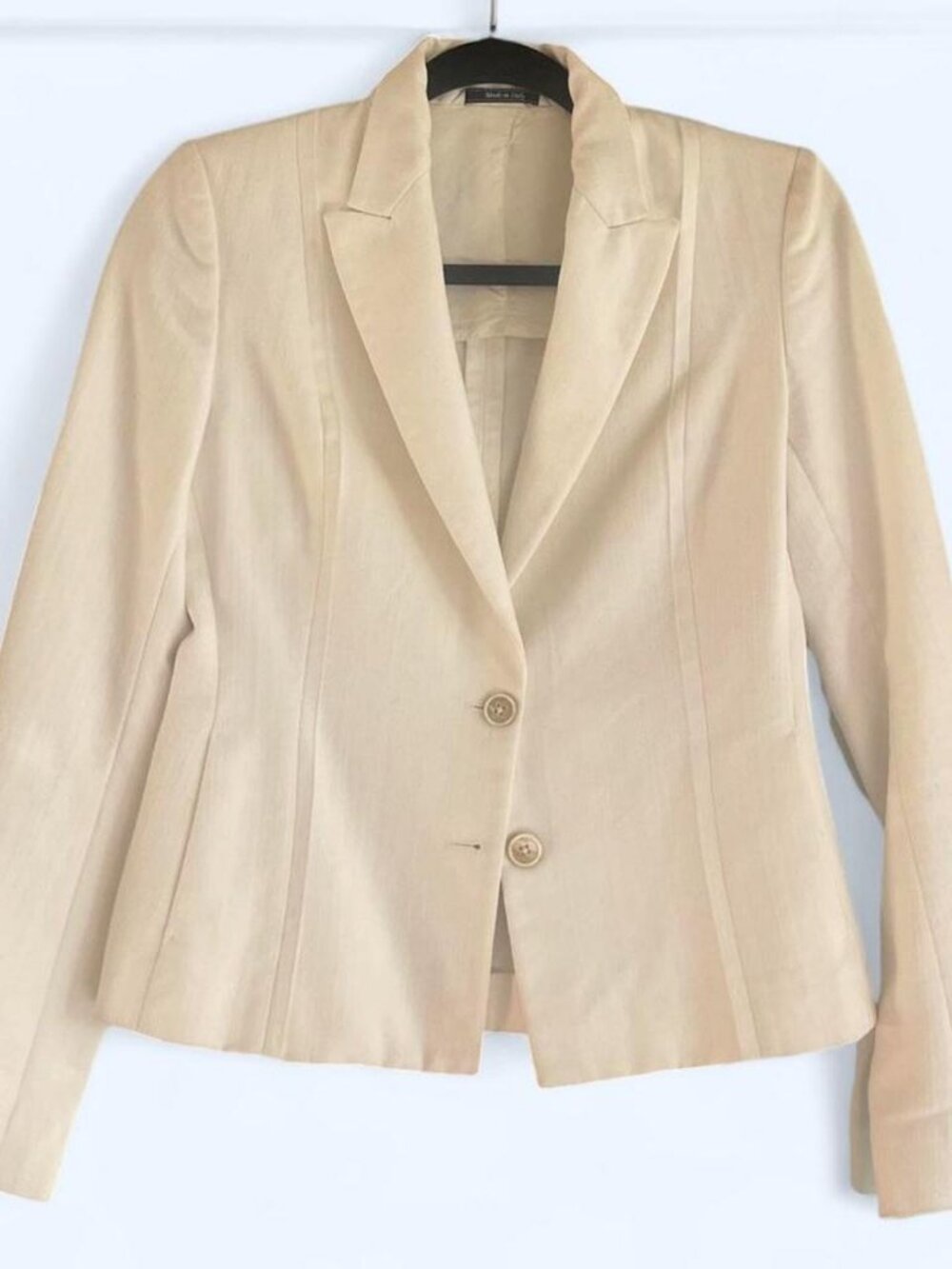 Maison Martin Margiela White Tailored Blazer IT40 Small Made in Italy